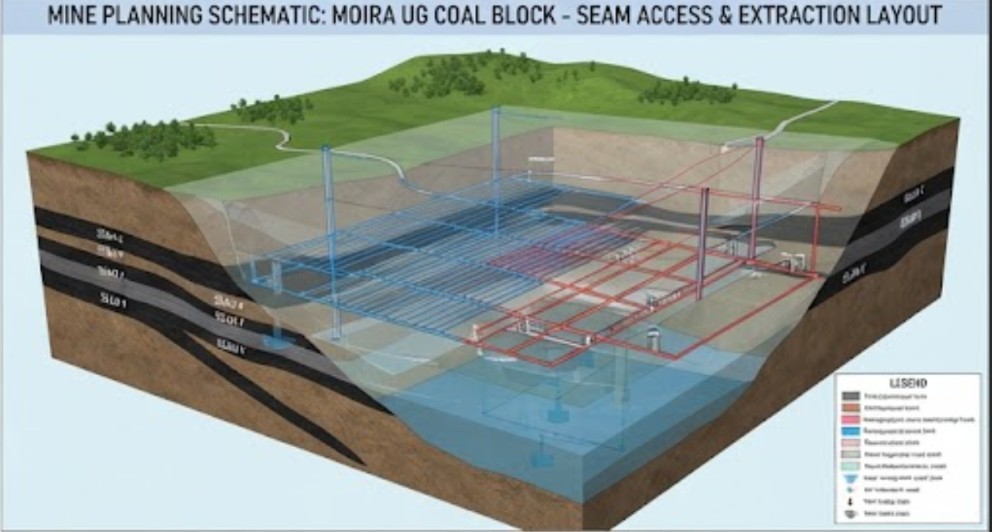 Trans-Damodar Coal Mine